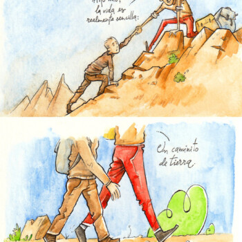 Un caminito de tierra